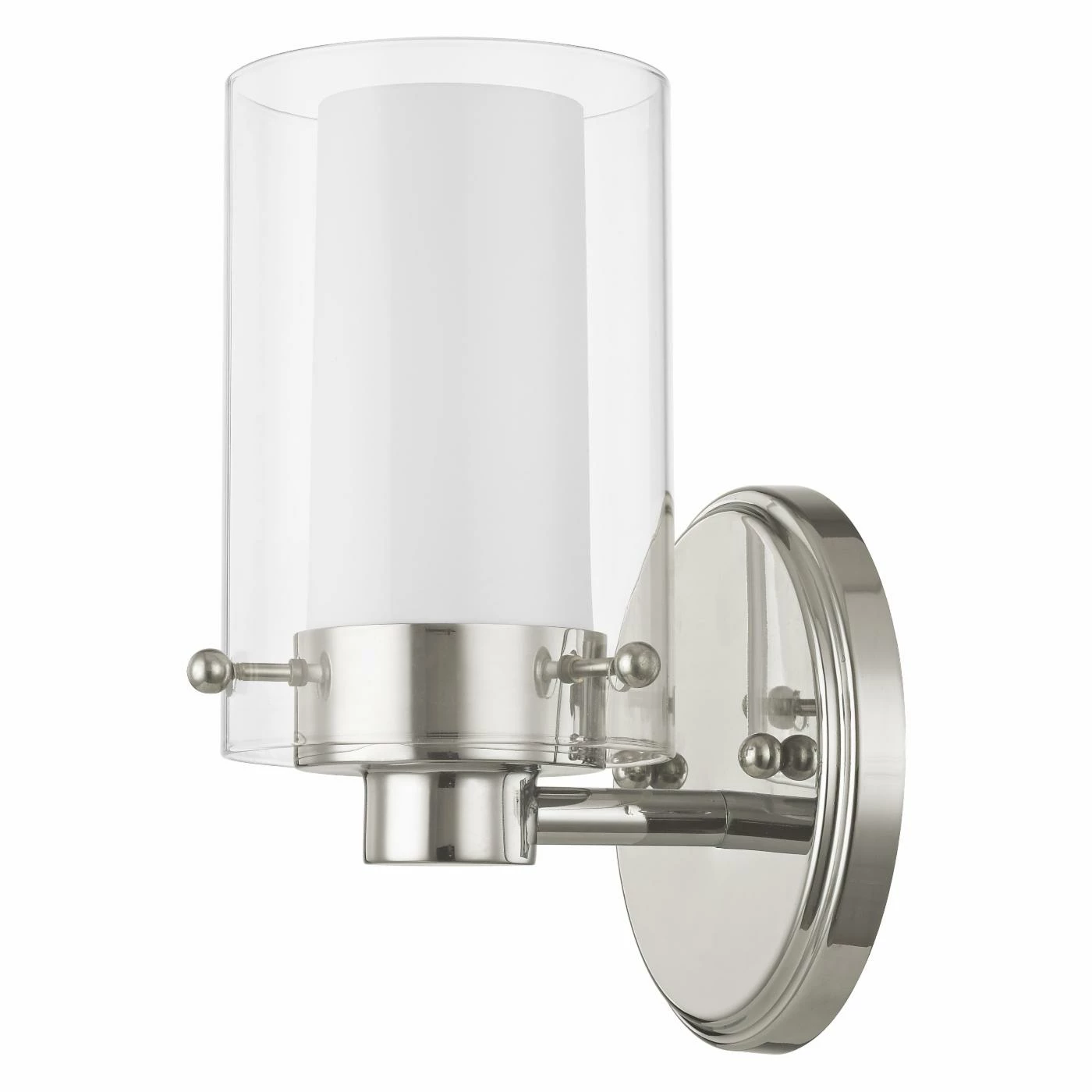 Best Sale โจ Livex Lighting Armed Sconce Livex Manhattan 1541 Wall Sconce ๐ - Image 6