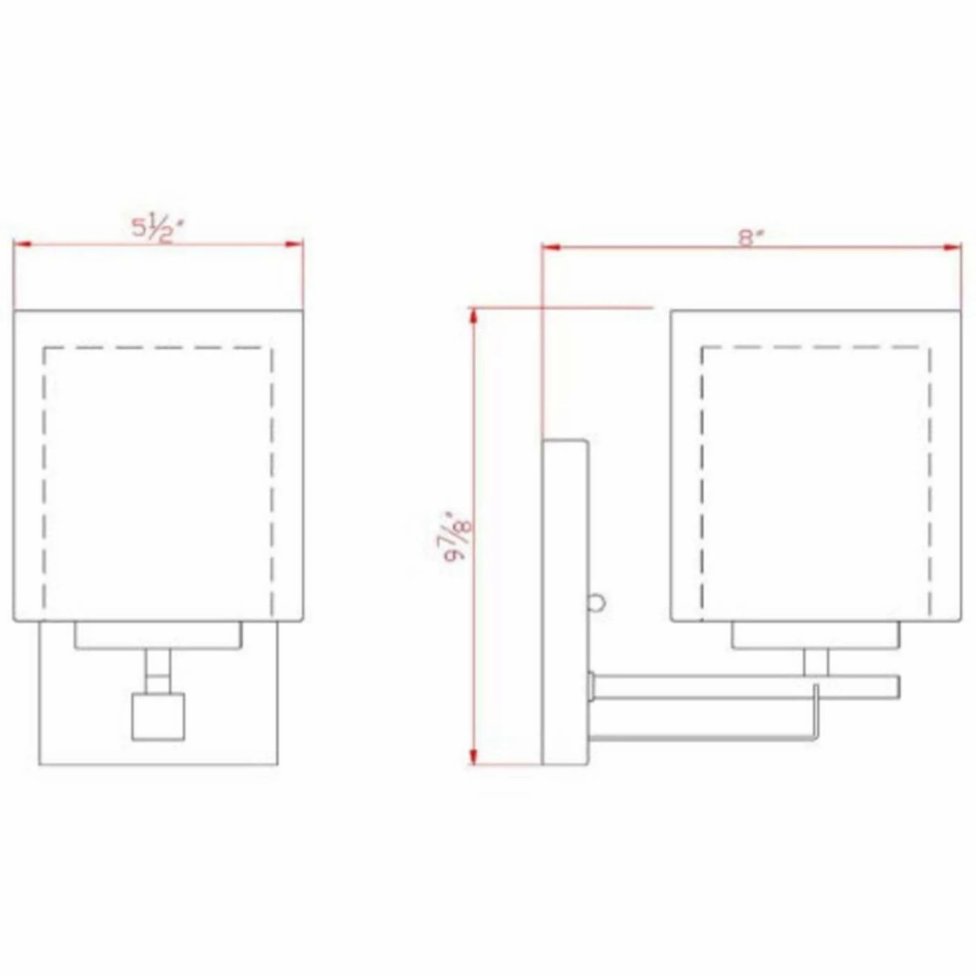 Deals ✨ Armed Sconce Design House Impala 578153 Wall Light 🥰 - Image 4