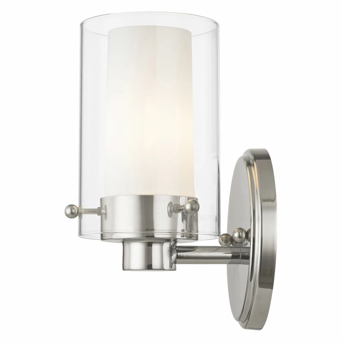Best Sale โจ Livex Lighting Armed Sconce Livex Manhattan 1541 Wall Sconce ๐ - Image 3