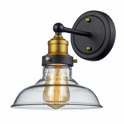 Flash Sale 🌟 Armed Sconce Trans Globe Lighting Jackson 70821 ROB Wall Sconce 🧨