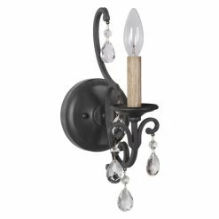 Wholesale 😍 Candle Craftmade Bentley 38961-MBK Wall Sconce 😍