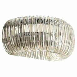 New 🧨 Flush Mount Cyan Design Beaming Around 08848 Wall Sconce 🤩