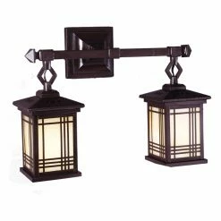 Coupon 👍 Armed Sconce Dale Tiffany Avery Lantern 2-Light Wall Sconce - 18.25-watt In. Antique Bronze 😀