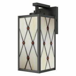 Best Sale 🌟 Flush Mount Dale Tiffany Ory STW16136 Tiffany Outdoor Wall Sconce 👍