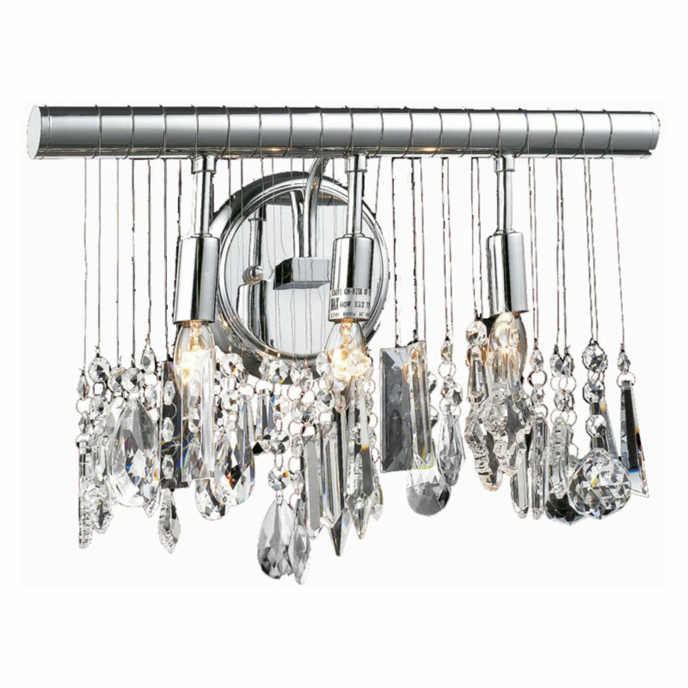 Coupon ๐ Armed Sconce Elegant Lighting Chorus Line V3100W16C/RC Wall Sconce ๐