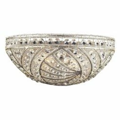 Outlet ❤️ Half Moon Elk Lighting Renaissance 6238/2 Wall Sconce ⭐