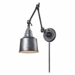 Cheap 🌟 Armed Sconce ELK Lighting Insulator 1 Light Swingarm Wall Sconce 👏