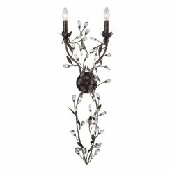 Best deal ⌛ Candle Elk Lighting Circeo 18128 2 Wall Sconce 👍
