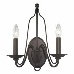 Best reviews of ✔️ Candle Elk Lighting Monroe 32160/2 Wall Sconce ⭐
