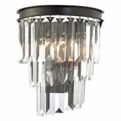Outlet 😀 Half Moon Elk Lighting Palacial 14215/1 Wall Sconce 😍