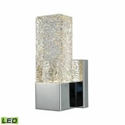 Coupon ❤️ Wallchiere ELK Lighting Cubic Ice 85105/LED 1 Light Wall Sconce 👏
