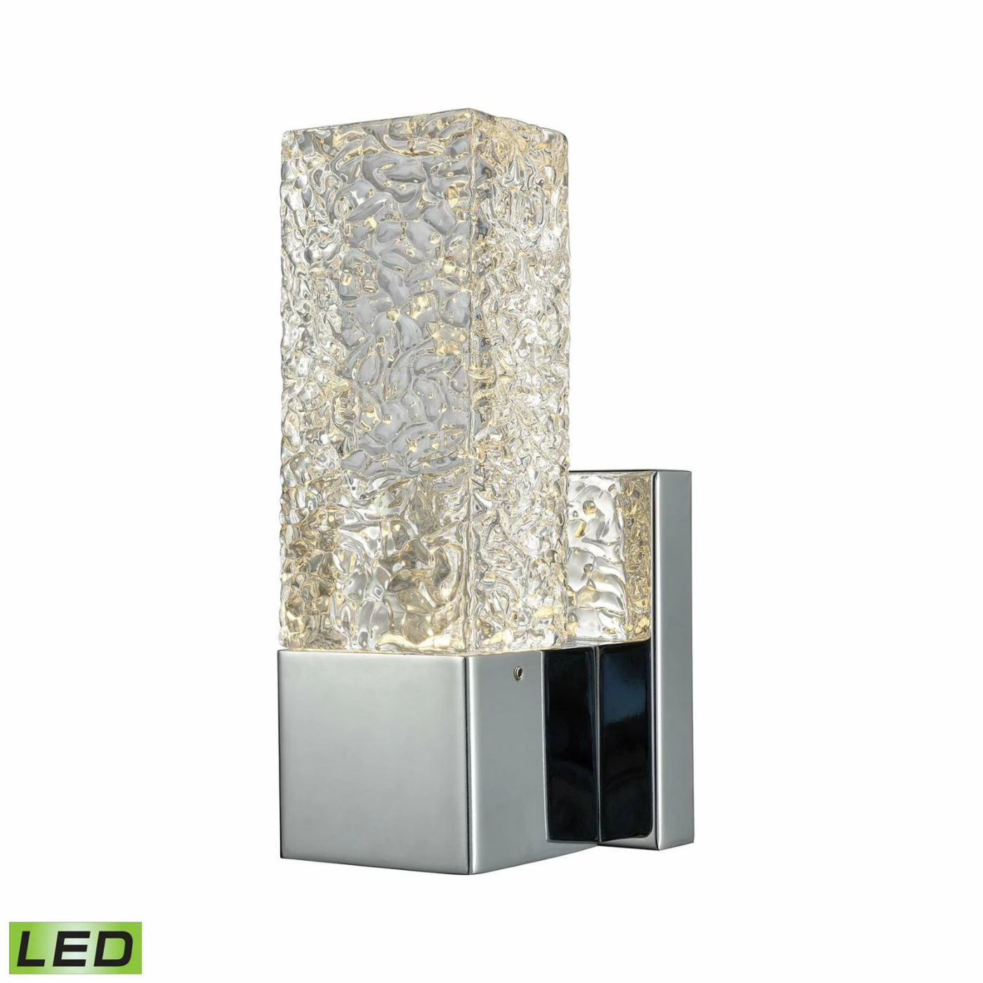 Coupon β€οΈ Wallchiere ELK Lighting Cubic Ice 85105/LED 1 Light Wall Sconce π
