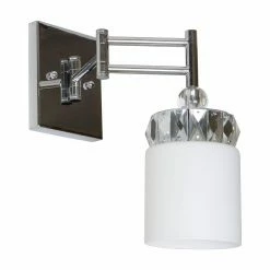 Outlet 👍 Armed Sconce Decor Therapy Cora WL1159 Wall Sconce 👍