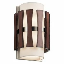 Wholesale 💯 Half Moon Kichler Cirus 43756AUB Wall Sconce ⌛