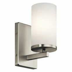 Flash Sale 😍 Armed Sconce Kichler Crosby 45495 Wall Sconce 👏