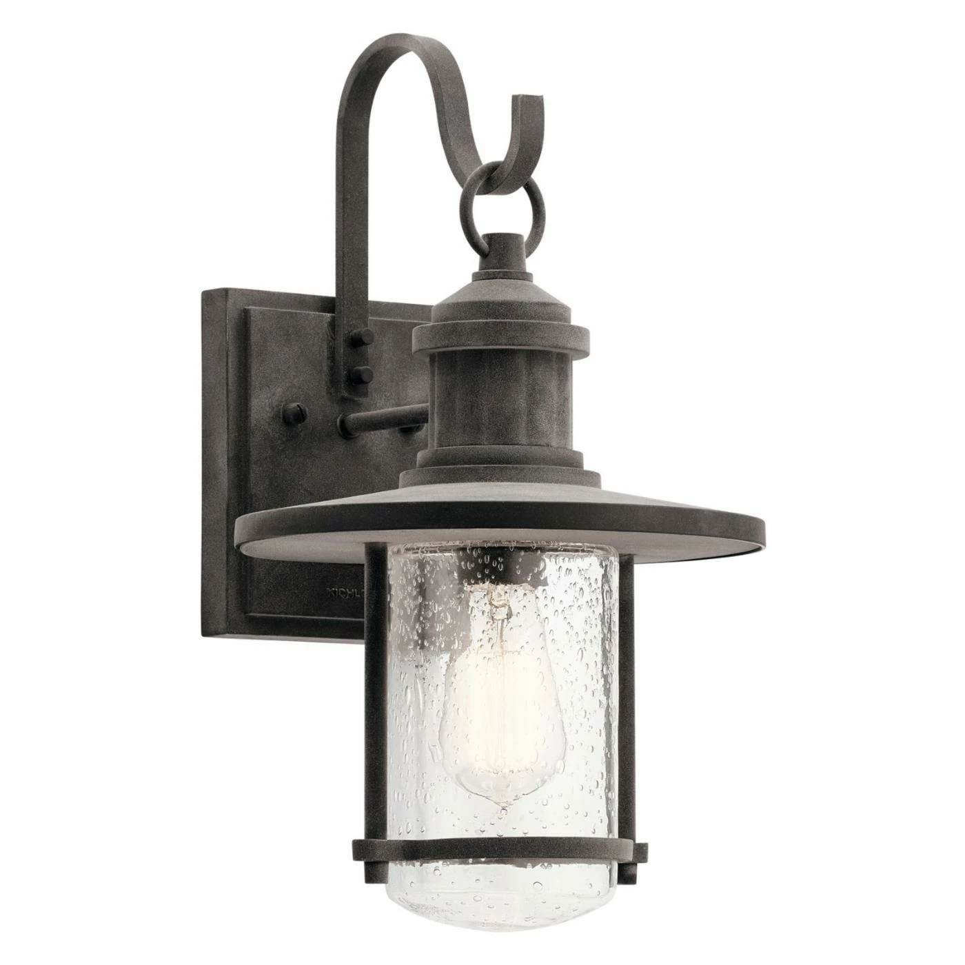Wholesale 🎁 Armed Sconce Kichler Riverwood 49193 Outdoor Wall Light ⌛
