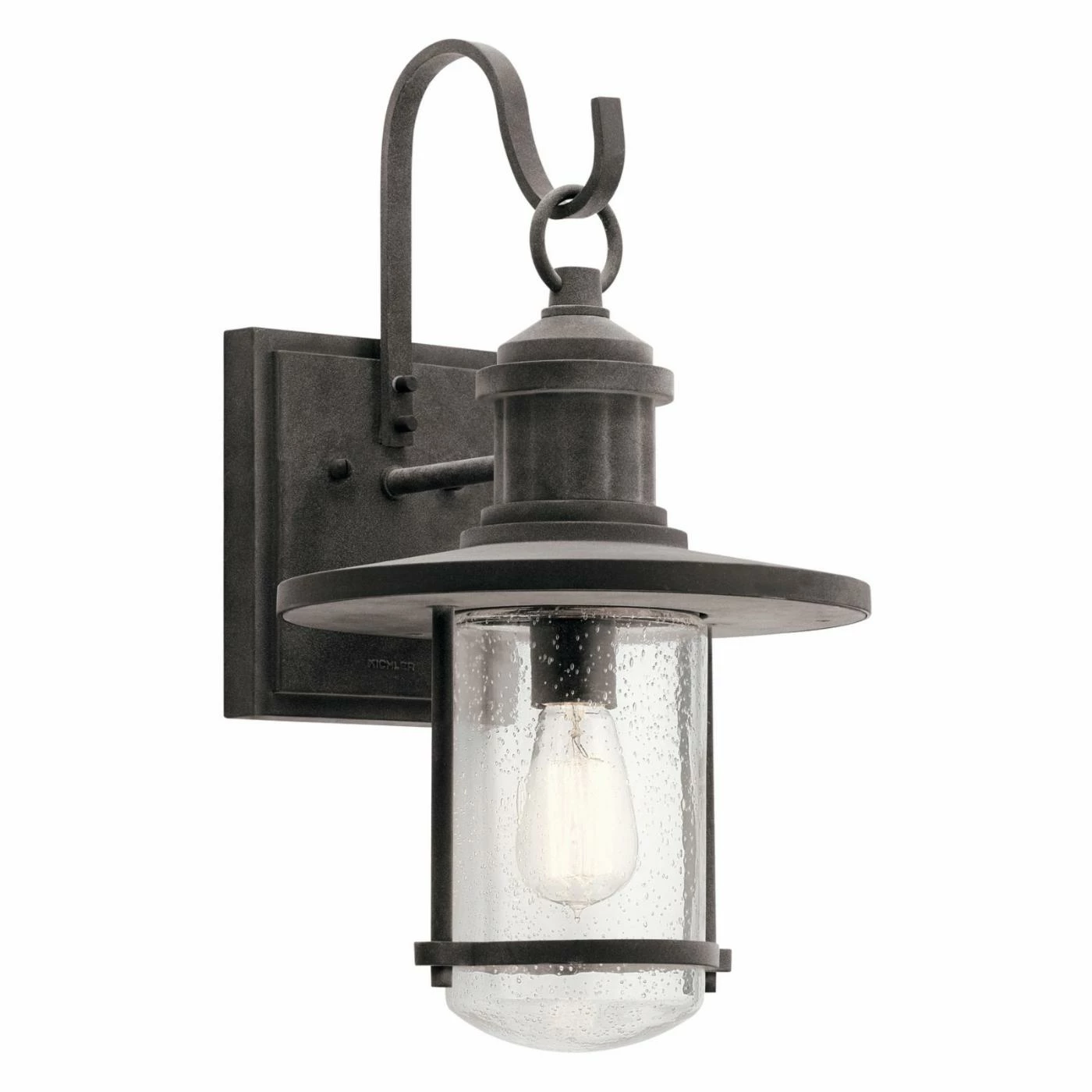 Coupon 🥰 Armed Sconce Kichler Riverwood 49194 Outdoor Wall Light ❤️