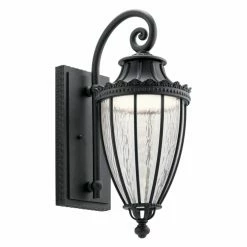 Cheap 🤩 Armed Sconce Kichler Wakefield 49752 Outdoor Wall LED Light 🛒
