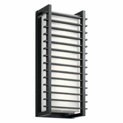 New 🧨 Armed Sconce Kichler Rockbridge Outdoor Wall LED Light 🔥