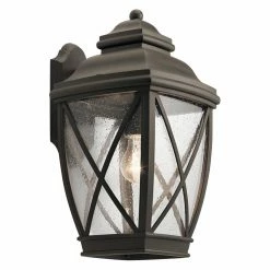 Outlet 🛒 Armed Sconce Kichler Tangier Outdoor Wall Light 🥰