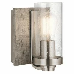 Outlet ❤️ Armed Sconce Kichler Dalwood 45926 Wall Sconce ✔️