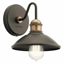 Cheap 🔥 Armed Sconce Kichler Clyde 45943 Wall Sconce 🔥
