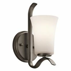 Top 10 🔔 Armed Sconce Kichler Armida 45374L18 Wall Sconce ⌛