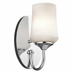 Flash Sale 🎁 Armed Sconce Kichler Aubrey 45568L18 Wall Sconce 🧨