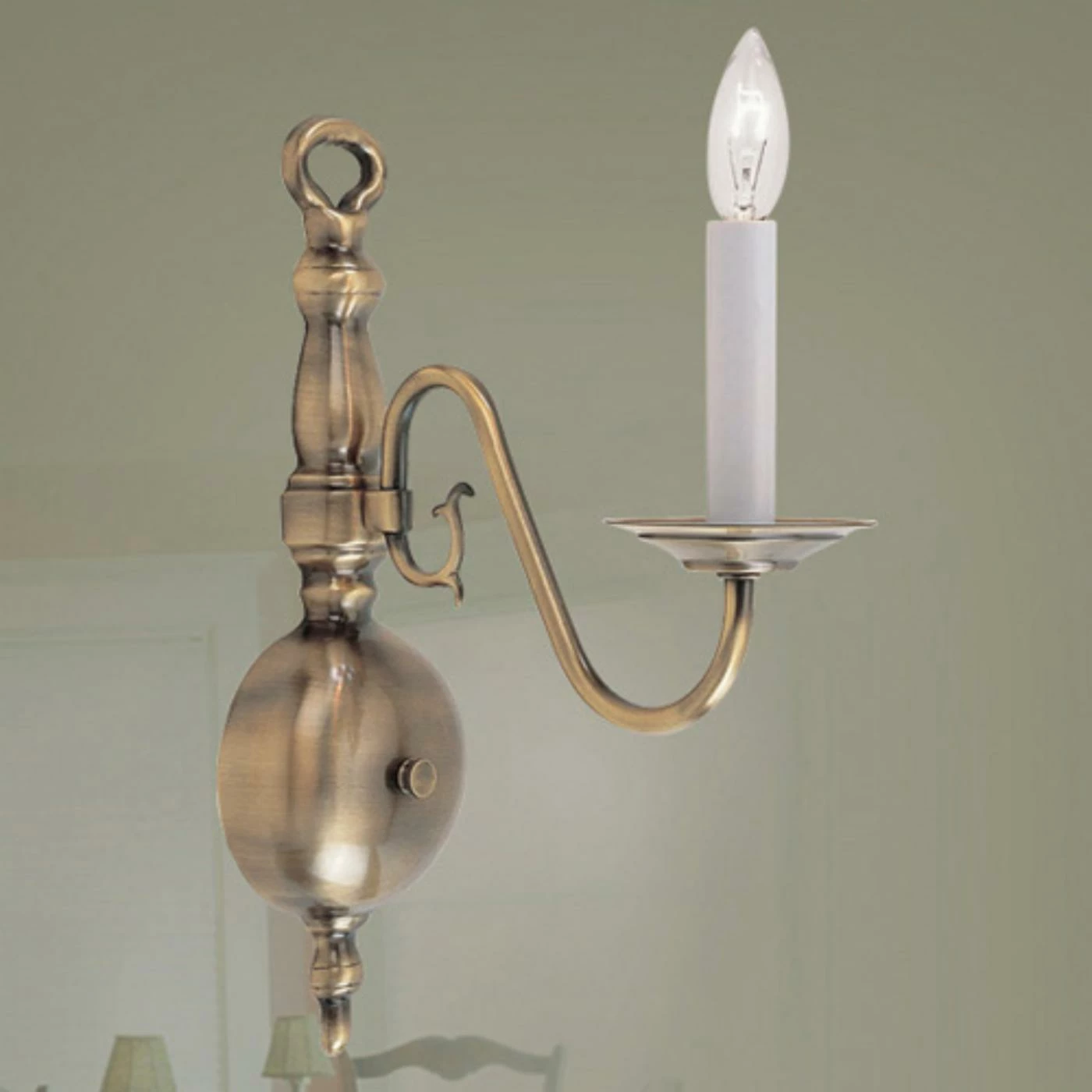 Best Pirce š„ Livex Lighting Candle Livex Williamsburgh 5001 Wall Sconce - 4.75W In. ā¤ļø