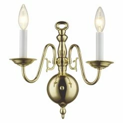 Best reviews of 🌟 Livex Lighting Candle Livex Williamsburgh 5002 Wall Sconce - 15W In. ⌛