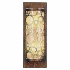 Deals 🌟 Livex Lighting Flush Mount Livex Avalon 8684-64 Wall Sconce - Palatial Bronze With Gilded Accents - 5W In. 👏
