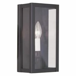 Brand new 😉 Livex Lighting Armed Sconce Livex Milford 4029-07 1-Light Wall Sconce In Bronze 🤩