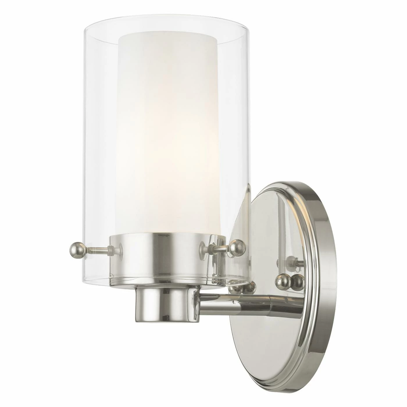 Best Sale โจ Livex Lighting Armed Sconce Livex Manhattan 1541 Wall Sconce ๐