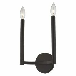 Best reviews of 🎁 Livex Lighting Candle Livex Alpine 40242 2 Light Wall Sconce ✨