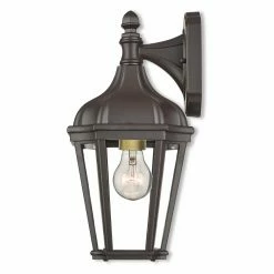 Brand new 🥰 Armed Sconce Livex Lighting Morgan 76181 Outdoor Wall Sconce 😀
