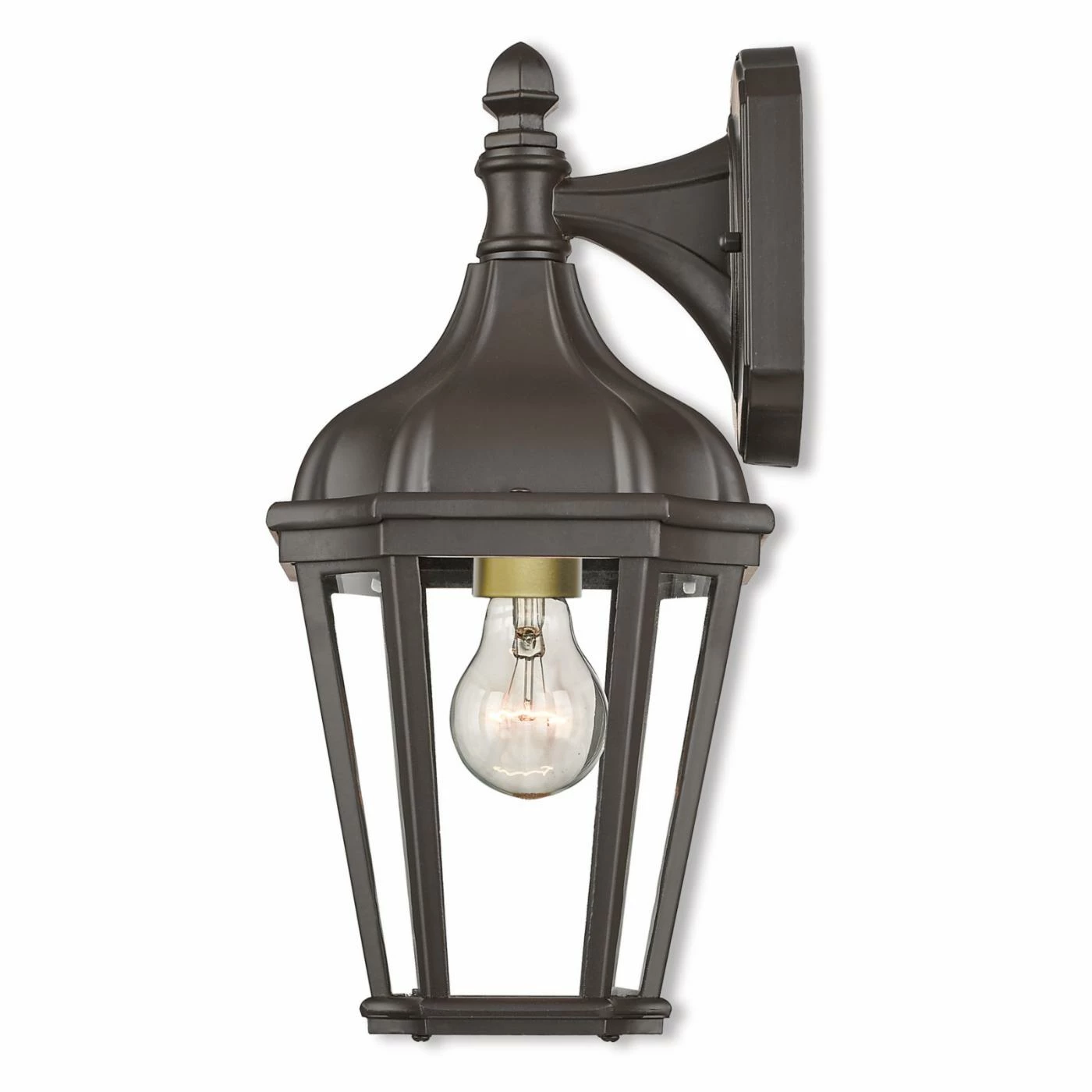 Brand new ๐ฅฐ Armed Sconce Livex Lighting Morgan 76181 Outdoor Wall Sconce ๐