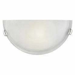 Outlet 🎉 Livex Lighting Half Moon Livex Home Basics 4278 Wall Sconce 8H In. 😉