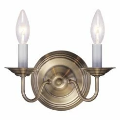 Cheapest โ Livex Lighting Candle Livex Williamsburgh 5018 Wall Sconce - 10W In. ๐งจ