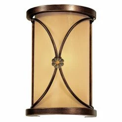 Cheapest 👏 Half Moon Minka Lavery Atterbury Wall Sconce Light 💯
