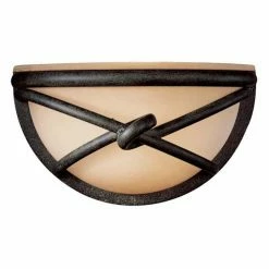 New 👏 Half Moon Minka Lavery Aspen Wall Sconce Light 🎁