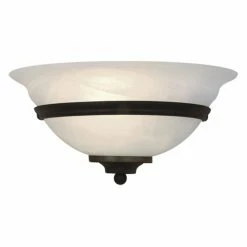 Discount 👍 Flush Mount Vaxcel Da Vinci Wall Sconce - 12W In. Oil Burnished Bronze 😀