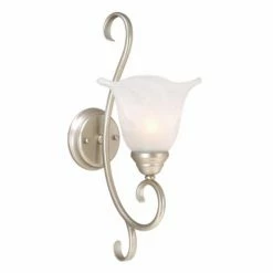 Buy 😍 Armed Sconce Vaxcel Lighting Bella BL-VLU001BN Wall Sconce 😀