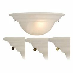Wholesale ✔️ Half Moon Vaxcel Lighting Babylon WS65373 Wall Sconce 🧨
