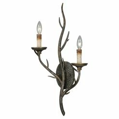 New ❤️ Armed Sconce Vaxcel Monterey W0075 Wall Sconce 🎁