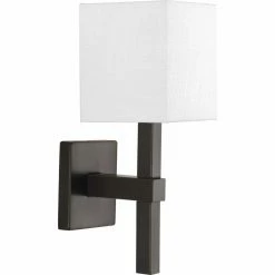 Deals 😀 Armed Sconce Progress Lighting Metro P710016 Wall Sconce 🎁
