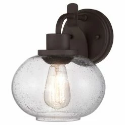 Budget ❤️ Armed Sconce Quoizel Trilogy TRG8701OZ Wall Sconce 🧨