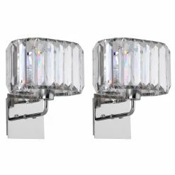 Cheap 😍 Armed Sconce Safavieh Athena LIT4485A-SET2 Wall Sconce - Set Of 2 🥰