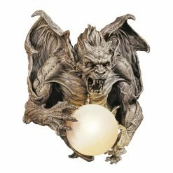 Hot Sale 🛒 Flush Mount Design Toscano Merciless The Gargoyle Wall Sconce 😉