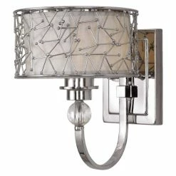 Best Pirce ⌛ Armed Sconce Uttermost 22484 Brandon 1-light Wall Sconce 💯