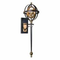 Best deal ❤️ Flush Mount Uttermost Rondure 22497 Wall Sconce 💯